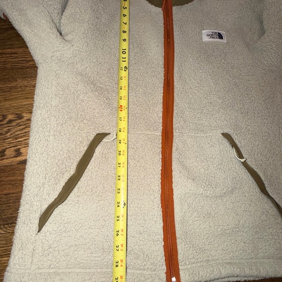 The North Face Men's Beige/Brown Full Zip Fleece Jacket Size XL - Picture 10 of 10